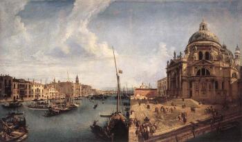 米歇爾 馬裡斯奇 The Grand Canal near the Salute 米歇爾 馬裡斯奇 The Grand Canal near the Salute